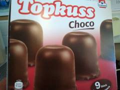 Têtes au chocolat noir TOPKUSS, 9 unités, 250g