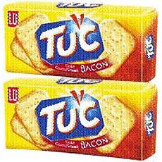 Crackers gout bacon TUC, 2x100g