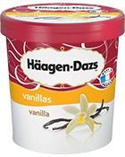 Crème glacée vanille HÄAGEN DAZS pot 430g