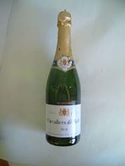 Vin mousseux Chevalier de Malte Brut 75cl