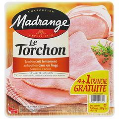 Jambon superieur Madrange Au torchon 4tr 200g