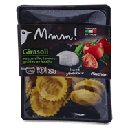 AUCHAN Mmm ! : Girasoli - Mozzarella, Tomates grillées et Basilic