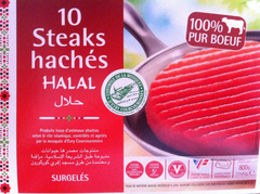 10 Steaks hachés halal 10x80g