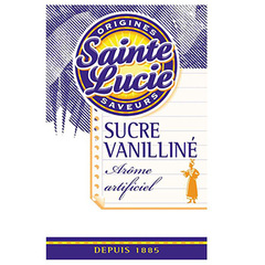 Sucre vanilline Sainte Lucie, 10 sachets, 75g