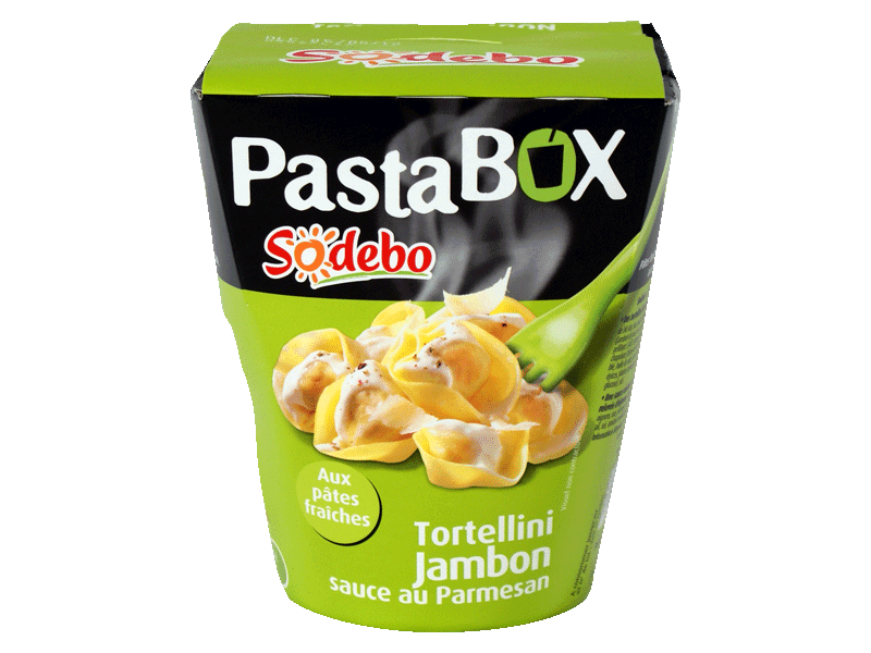 Tortellini Jambon sauce au Parmesan Pasta'Box