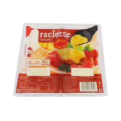 Fromage a Raclette Nature - 32 tranches 4-6 personnes.