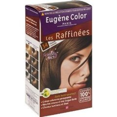 Eugene Color, Les Raffines - Creme colorante permanente, extraits olive, chatain noisette, la boite de 115ml