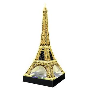 Puzzle 3D Building Tour Eiffel Night