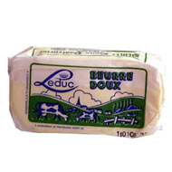 Beurre past.moulé doux LEDUC 82%mg plaquette 250g