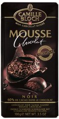 Chocolat noir fourre mousse au chocolat CAMILLE BLOCH, 100g