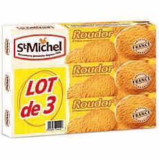 Biscuit Roudor St Michel paquets 3x150g 450g