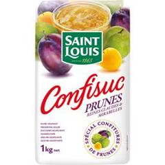 Saint Louis, Sucre gelifiant Confisuc prunes special confitures prunes, le sachet de 1 kg