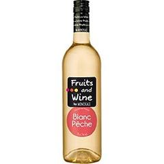 Fruits and Wine, Blanc Peche, la bouteille de 75 cl