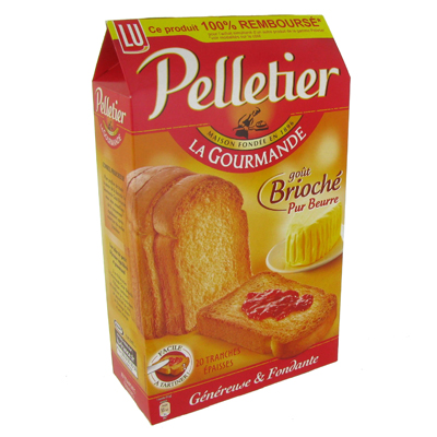 Biscotte gout brioche pur beurre - Pelletier