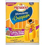 Fromage à pâte pressée non cuite au lait pasteurisé 27%mg, Mimolette française à croquer PRESI...