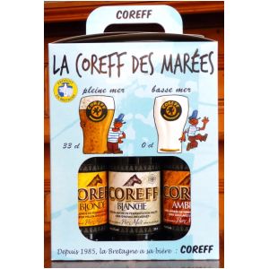 Coffret bière La Coreff des marées 4,6°, 6x33cl