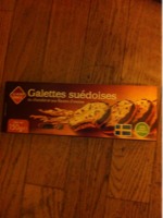 Galettes suédoises au chocolat et flocons d'avoine 150g