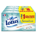 Lotus mouchoirs boite blanc sensitive 2x80 + 1x80