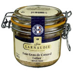 Larnaudie foie gras de canard entier bocal 180g