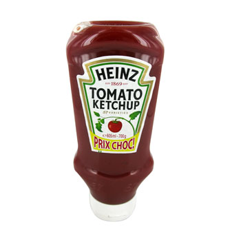 Heintz tomato ketchup top down 700g 