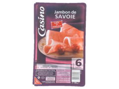 Jambon de Savoie Casino - Le paquet de 6 tranches (120g)