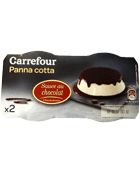 Dessert Panna Cotta chocolat Carrefour