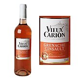 Vin rosé Vieux Carion IGP pays d'Oc - 75cl