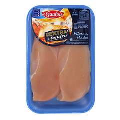Escalope de poulet Le Gaulois Extra tendre x2 300g