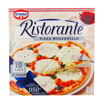 Ristorante Pizza Mozzarella - 10 ans - 335g