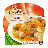 Veau aux légumes Côté table Barquette 280g