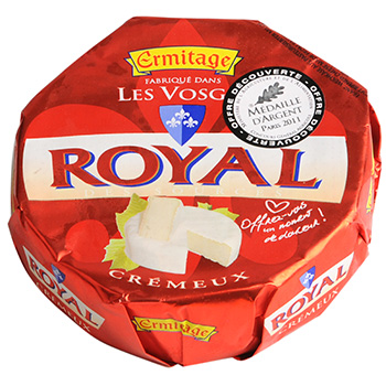 Ermitage, Royal - Fromage cremeux a pate molle, le fromage de 250g
