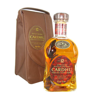 Whisky Cardhu 12 ans + etui Single malt 40%vol. 70cl