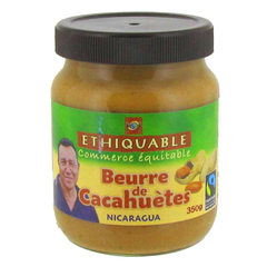 Ethiquable beurre de cacahuètes du mazombique 350g