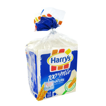 HARRYS 100% MIE NATURE GRANDES TRANCHES 500G