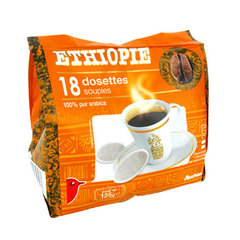 Dosettes de cafe Ethiopie - 18 dosettes