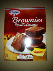 Ancel, Brownies aux pepites de chocolat, la boite de 265 g