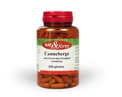 Canneberge - Cranberry 200 Gélules - Nat Et Form - Atlantic Nature