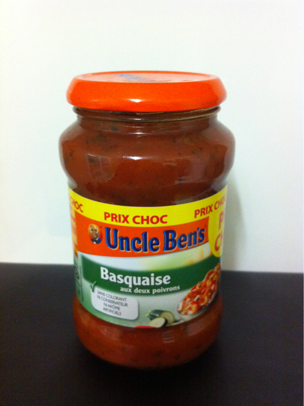 Uncle ben's sauce basquaise 400g 