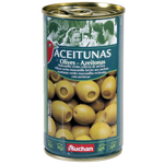 Auchan olives manzanilla vertes farcies aux anchois 350g