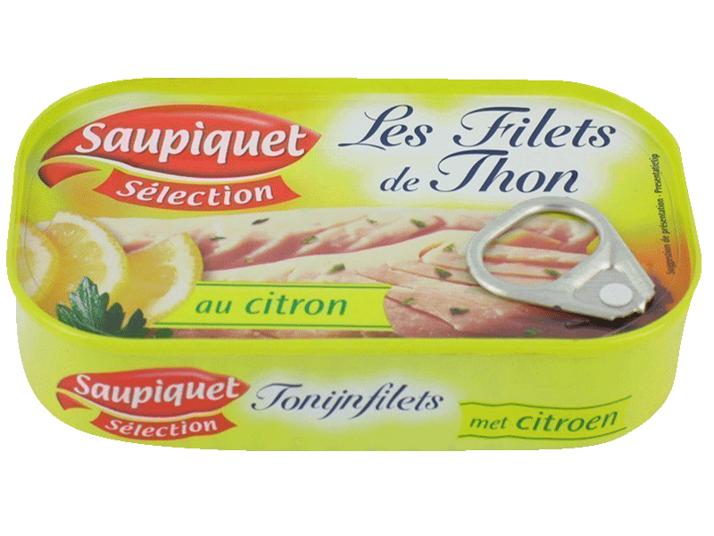 Filets de thon au citron