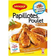 Maggi papillote poulet curry 30g