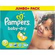 Couches Pampers Baby Dry Jumbo box T5 x72