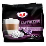 Cappuccino U, 8 capsules lait, 8 capsules café, 166g