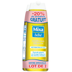Mixa bebe shampooing hypoallergenique 2x250ml