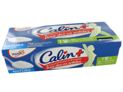 CALIN + SPECIALITE LAITIERE BRASSEE NATURE 125GX8