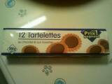Tartelette chocolat noisettes, 200g
