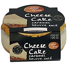 Cheese cake au caramel au beurre sale MARIE MORIN, 120g