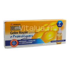 Arkopharma Gelee Royale + Probiotiques Adulte 7 Unidoses