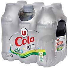 U Cola light U pack pet 6x33cl