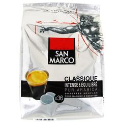 Cafe dosettes San Marco Classique 36 doses
